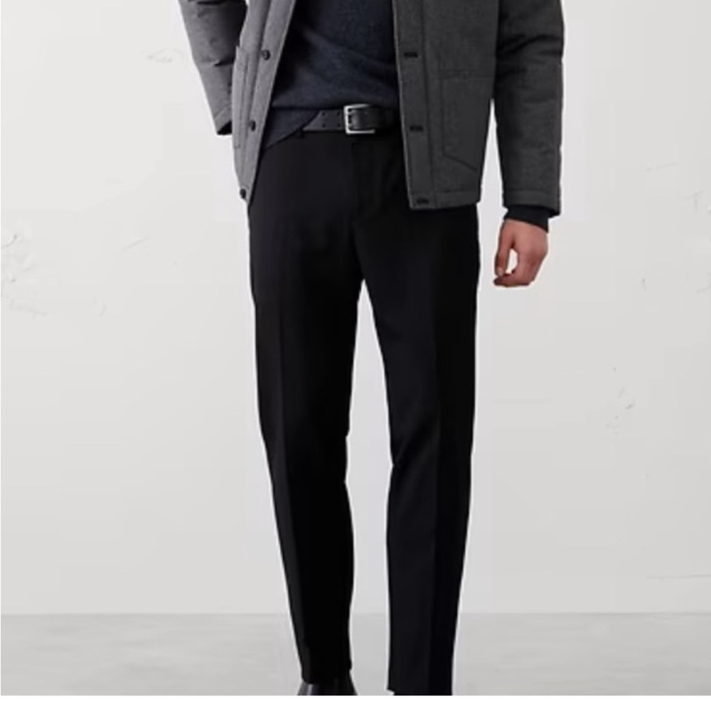 Banana Republic Mason Stretch Chino Black pants